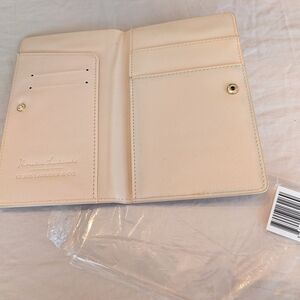 Cream Leather Wallet